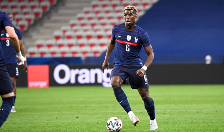 Manchester united's paul pogba ahead of euro 2020
